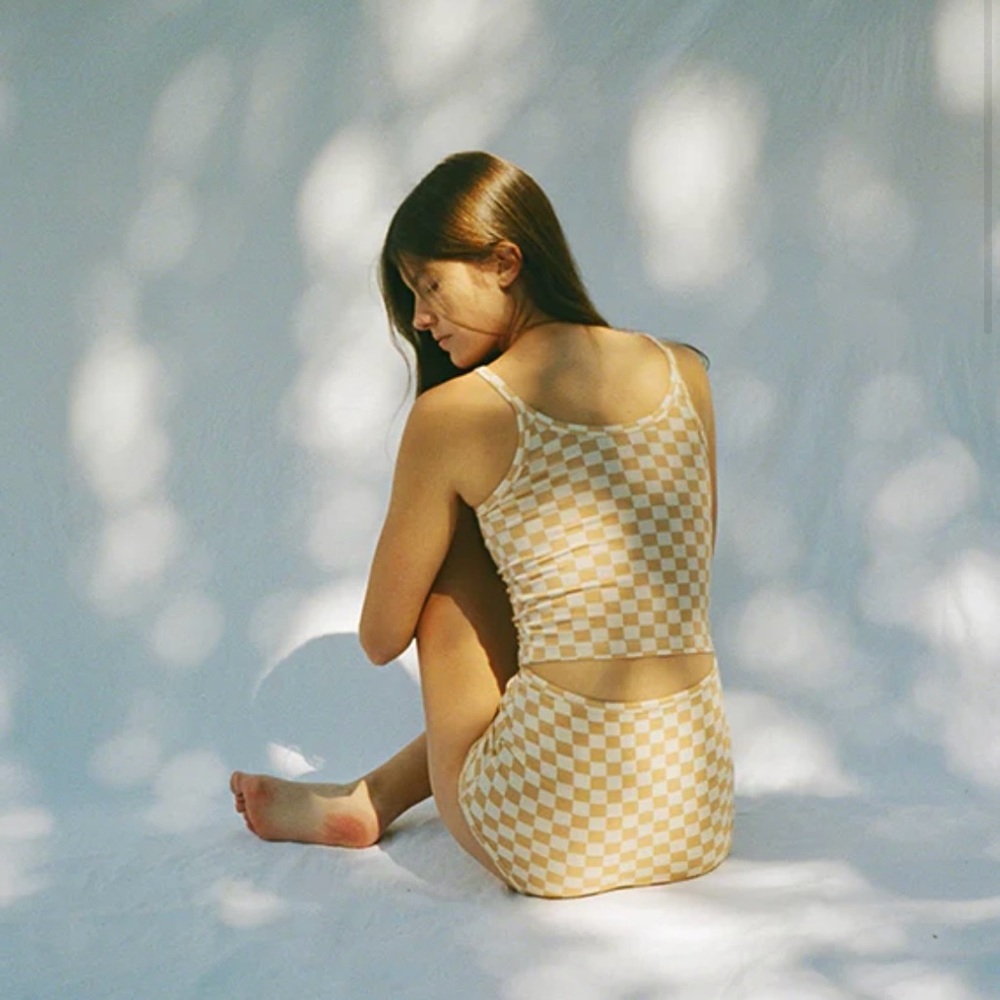 ARQ Crop Tank and Undies set in Small, EUC